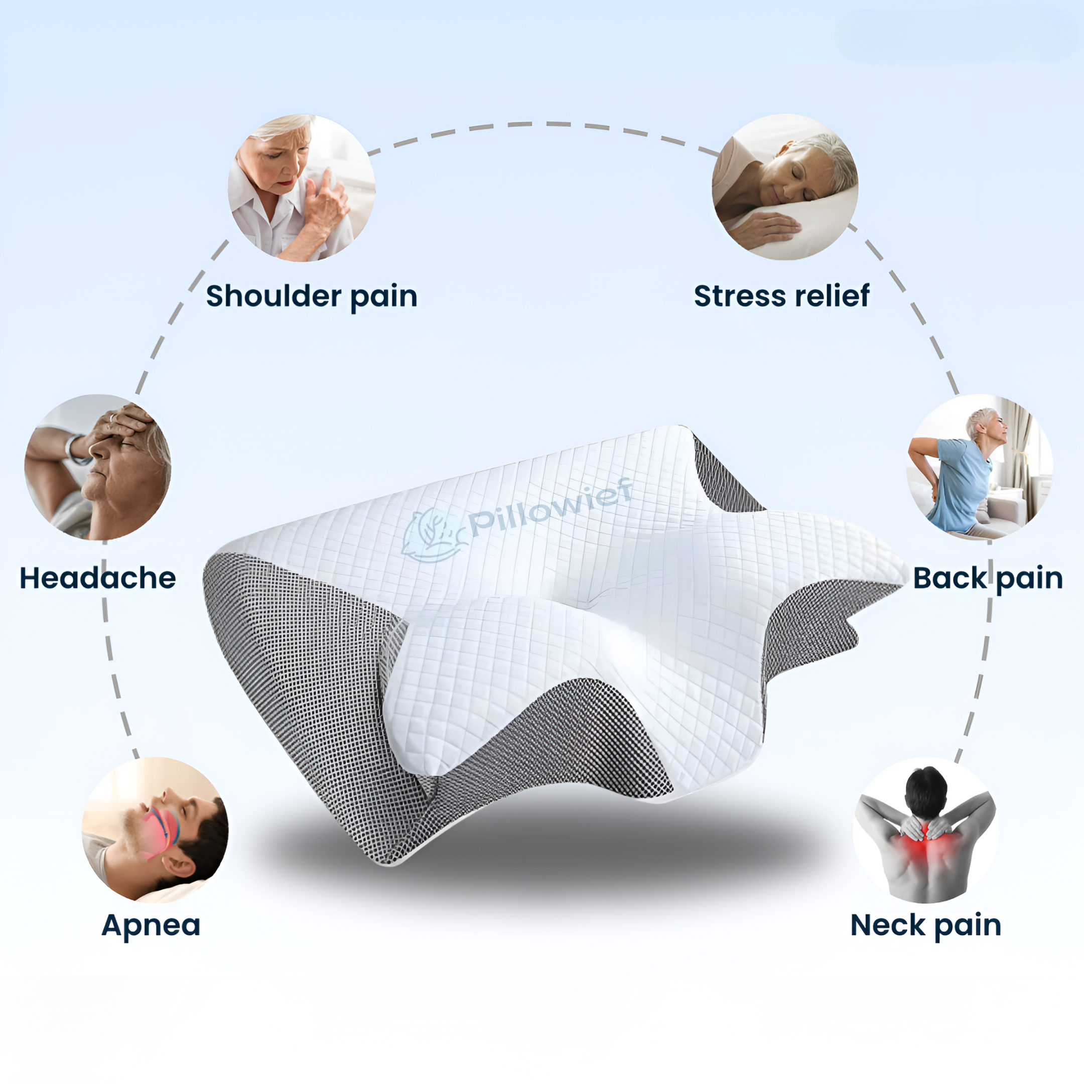 Premium Ergonomic Neck Support Pillow