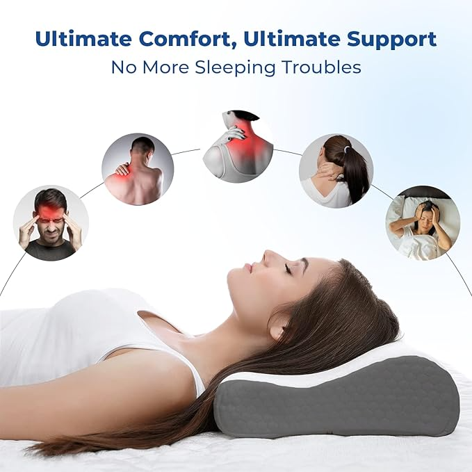 Premium Ergonomic Neck Support Pillow